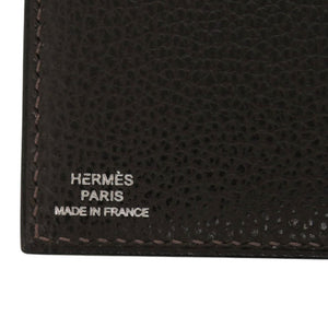 美品 エルメス メモパッド トゴ レザー ショコラ □K刻印 茶 手帳カバー 0614【中古】HERMES