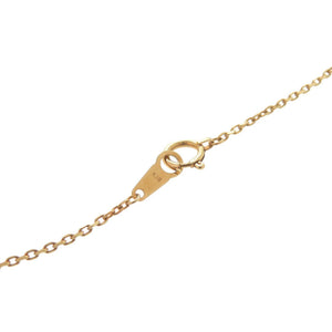 美品 アメリカ国旗モチーフ サファイア0.50ct / ルビー0.63ct / ダイヤモンド0.48ct K18YG イエローゴールド ネックレス ジュエリー 0626【中古】星条旗モチーフ