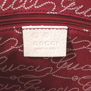 美品 グッチ 264216 キャンバス ワインレッド トートバッグ 0689【中古】GUCCI