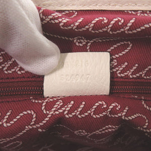 美品 グッチ 264216 キャンバス ワインレッド トートバッグ 0689【中古】GUCCI