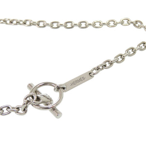 新品同様 エルメス カヴァリエ メタル ブラック ネックレス 黒 0722【中古】HERMES
