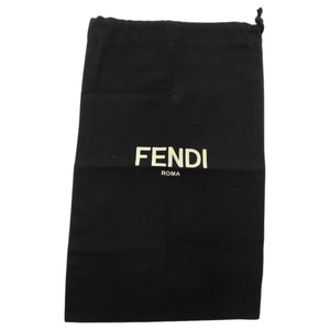 新品同様 フェンディ ストラップユー サテン ブラック 黒 ショルダーストラップ 0775【中古】FENDI