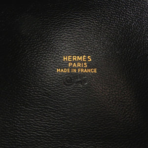 美品 エルメス ズールー シェーブル ブラック 〇Q刻印 コインケース 黒 0776【中古】HERMES