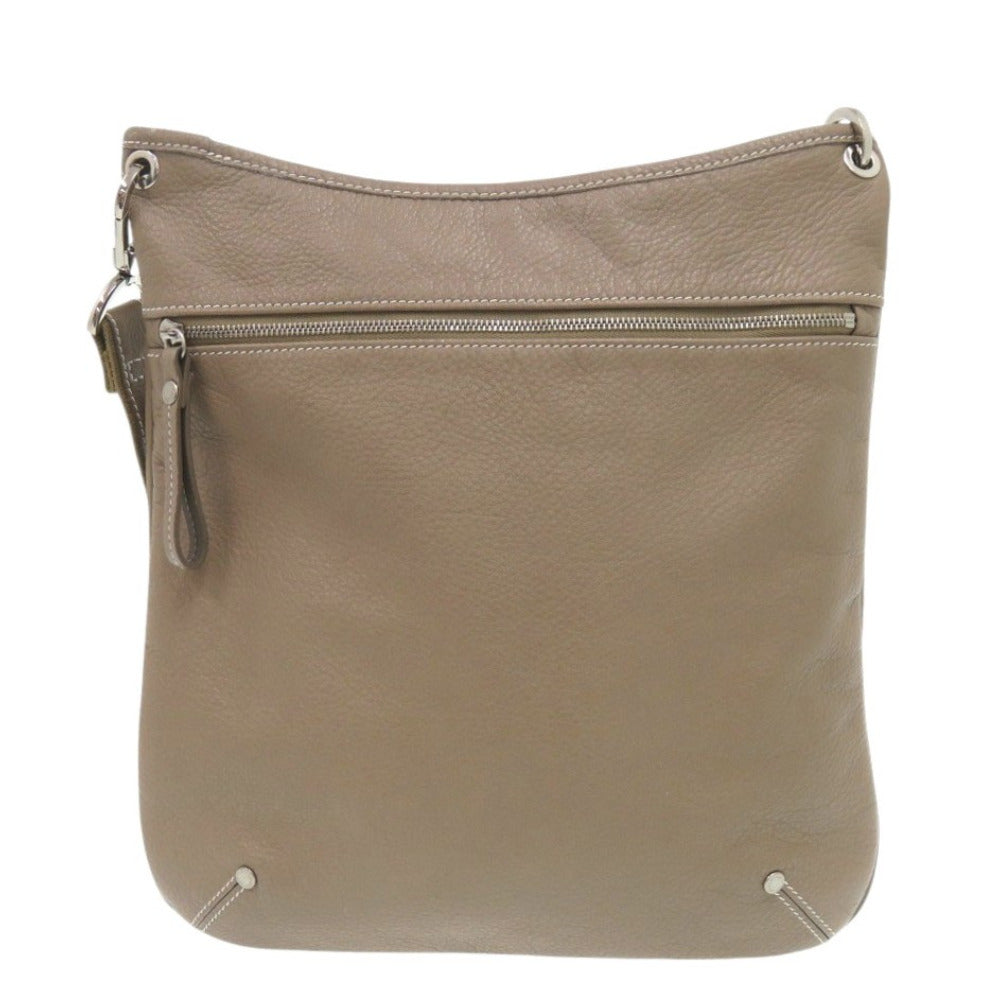 ロンシャン レザー ブラウン ショルダーバッグ 0781【中古】Longchamp
