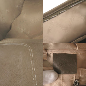 ロンシャン レザー ブラウン ショルダーバッグ 0781【中古】Longchamp