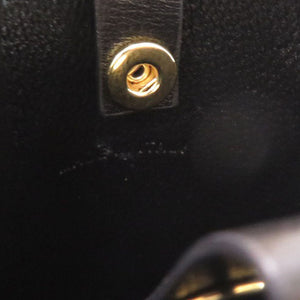 新品同様 ジルサンダー フォンホルダー タングル レザー ブラック ショルダーバッグ 黒 0806【中古】JIL SANDER