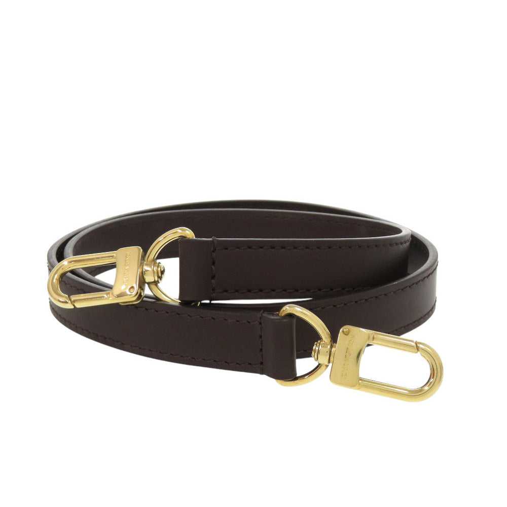 新品同様 ルイ ヴィトン ダミエ用 ショルダーストラップ レザー ブラウン LV 0815【中古】LOUIS VUITTON