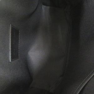 ルイ ヴィトン ソフトトランク レインボーカラー タイガ M30341 レザー ブラック ショルダーバッグ 黒 LV 0844【中古】LOUIS VUITTON メンズ