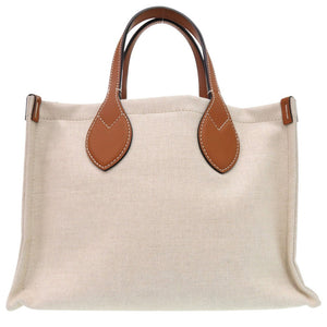 新品同様 グッチ プリント ミディアムトート 772144 2way キャンバス レザー ベージュ 0852【中古】GUCCI