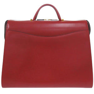 美品 ダンヒル ヴィンテージ レザー レッド ボストンバッグ 赤 0863【中古】Dunhill メンズ