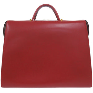 美品 ダンヒル ヴィンテージ レザー レッド ボストンバッグ 赤 0863【中古】Dunhill メンズ