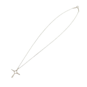 ティファニー オープンクロス シルバー925 ネックレス 0905【中古】TIFFANY&Co.
