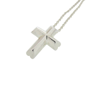 美品 ティファニー テンダネスハートクロスペンダント シルバー925 シルバー ネックレス 0906【中古】TIFFANY&Co.