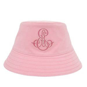新品同様 エルメス ハーパー エミール H241057N サイズ59 バケットハット コットン ピンク 帽子 0929【中古】HERMES