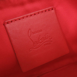 新品同様 クリスチャンルブタン ルビラ レザー グレー系 ショルダーバッグ 0997【中古】Christian Louboutin