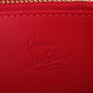 未使用品 クリスチャンルブタン BY MY SIDE バイ マイ サイド ラウンドウォレット 3235083 CM53 カーフ LOUBI ルブ レッド 長財布0998【中古】Christian Louboutin