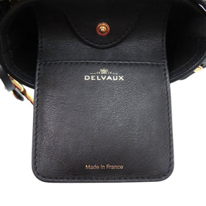 新品同様 デルボー パントイエクラ Pin Toy Eclat ボックスカーフ Noir ブラック 黒 ショルダーバッグ 1038【中古】DELVAUX