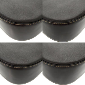 美品 バーバリー ヴィンテージ レザー ブラック ワンショルダーバッグ ショルダーバッグ 黒 1040【中古】BURBERRYS