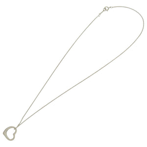 美品 ティファニー オープンハート エルサペレッティ シルバー925 シルバー 銀 ネックレス 1078【中古】TIFFANY&Co.