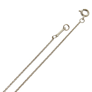 美品 ティファニー オープンハート エルサペレッティ シルバー925 シルバー 銀 ネックレス 1078【中古】TIFFANY&Co.