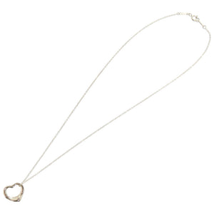 美品 ティファニー オープンハート エルサペレッティ シルバー925/シルバー925 シルバー ネックレス 1082【中古】TIFFANY&Co.