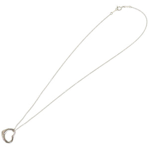 美品 ティファニー オープンハート エルサペレッティ シルバー925/シルバー925 シルバー ネックレス 1082【中古】TIFFANY&Co.
