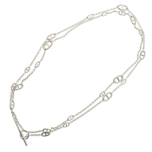 美品 エルメス ファランドール 160 シェーヌダンクル シルバー925 ネックレス 1100【中古】HERMES
