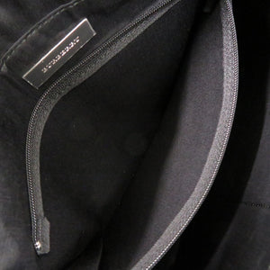 新品同様 バーバリー ノバチェック キャンバス ベージュ ハンドバッグ 1104【中古】BURBERRY