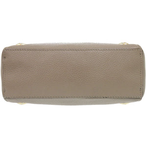 美品 ジミーチュウ 2WAY スタースタッズ レザー グレージュ ハンドバッグ 1110【中古】JIMMY CHOO