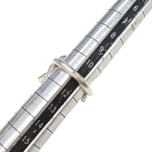 エルメス クロワゼット #53 シルバー925 リング 指輪 1164【中古】HERMES