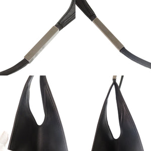 美品 グッチ ワンショルダー 001 3167 3754 レザー ブラック シルバー金具 ショルダーバッグ 1167【中古】GUCCI