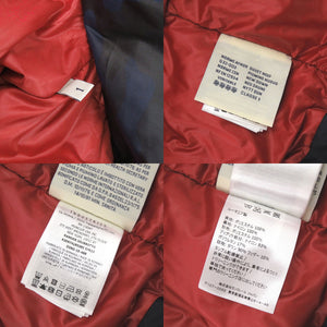 モンクレール グルノーブル GRENOBLE KANDER GIUBBOTTO サイズ1 カモフラ 迷彩柄 ダウン フェザー ナイロン ネイビー系 ダウンジャケット 1171【中古】MONCLER メンズ