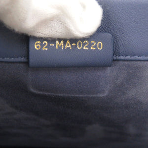 美品 ディオール ブックトートバッグ ミディアム M1296ZGSB カーフレザー ブルー 1196【中古】Dior