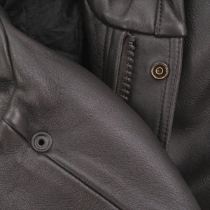 新品同様 バレンシアガ Taxi Blouson フーデッド タクシーブルゾン サイズ44 レザー ブラウン ブルゾン ジャケット 1214【中古】BALENCIAGA メンズ