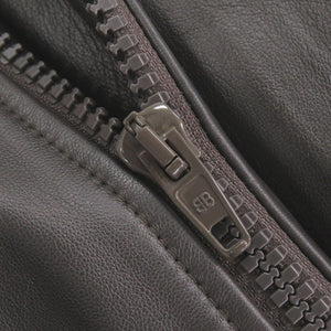 新品同様 バレンシアガ Taxi Blouson フーデッド タクシーブルゾン サイズ44 レザー ブラウン ブルゾン ジャケット 1214【中古】BALENCIAGA メンズ