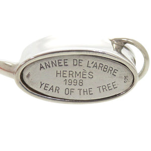 美品 エルメス ジョウロ アネ ドゥ ラルブル シルバー925 カデナ チャーム 1226【中古】HERMES