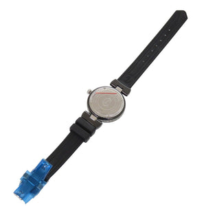 未使用 シャリオール AE33CB.173.003 ホワイトシェル文字盤 SS ラバー ブラック クオーツ 腕時計 1336【中古】CHARRIOL