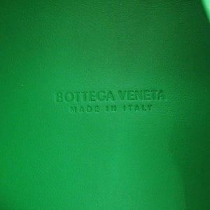 新品同様 ボッテガヴェネタ イントレチャート レザー グリーン コインケース 緑 1340【中古】BOTTEGAVENETA