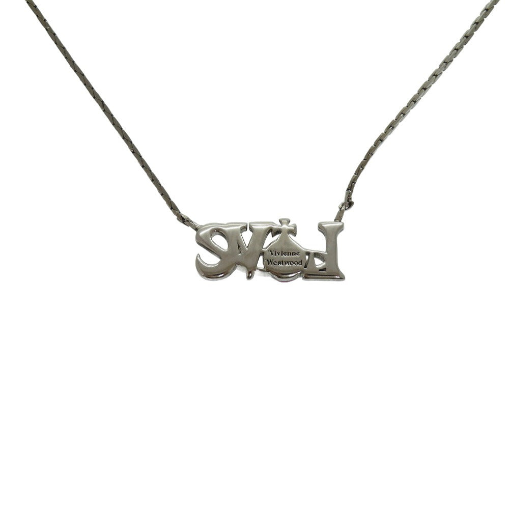 美品 ヴィヴィアンウエストウッド LOVEオーブ メタル パープル 紫 ネックレス 1348【中古】Vivienne Westwood