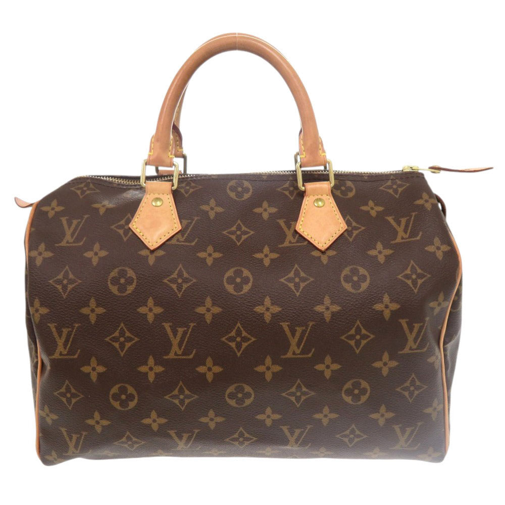 ルイ ヴィトン 新型 スピーディ30 モノグラム M41108 ブラウン ハンドバッグ LV 1394【中古】LOUIS VUITTON
