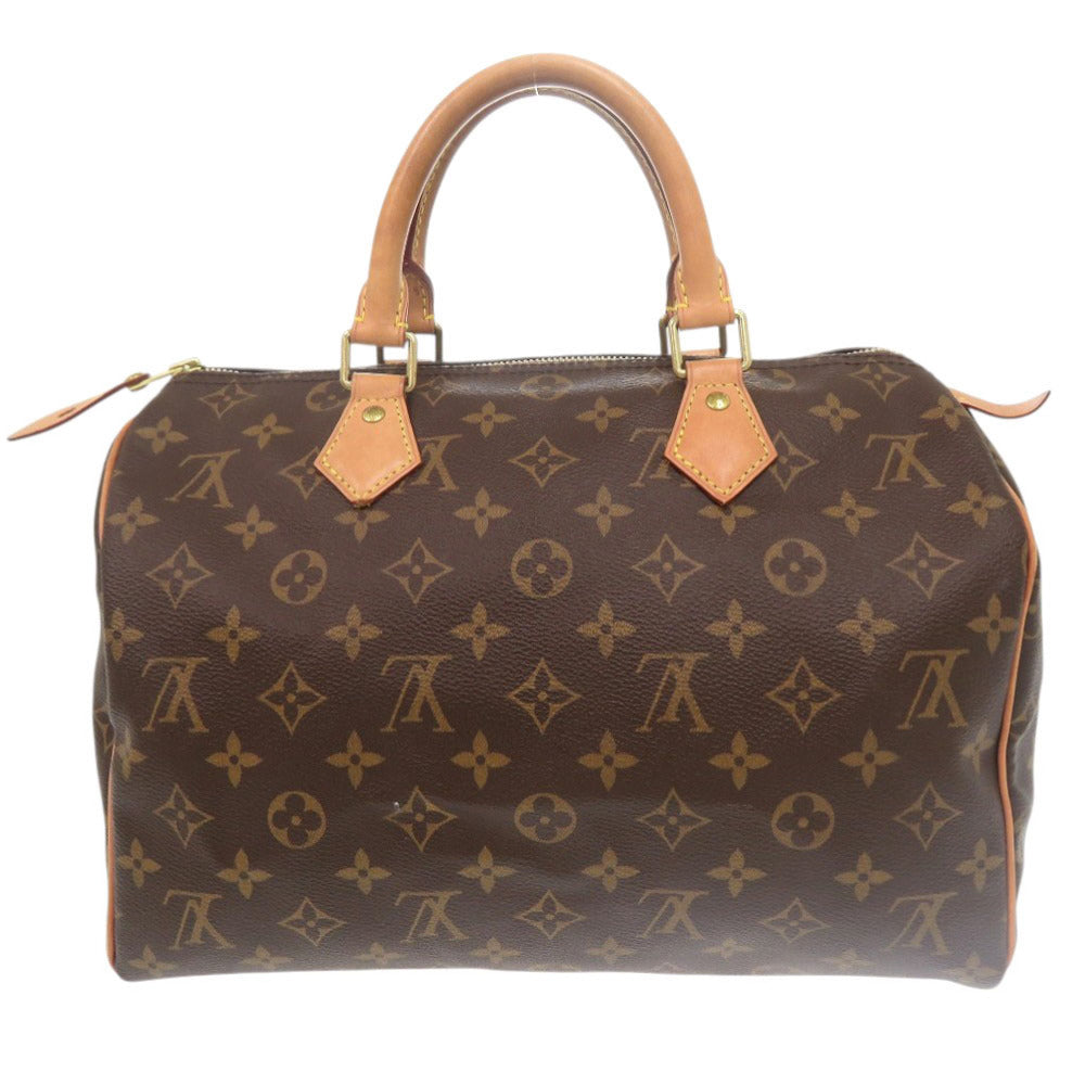 ルイ ヴィトン 新型 スピーディ30 モノグラム M41108 ブラウン ハンドバッグ LV 1394【中古】LOUIS VUITTON
