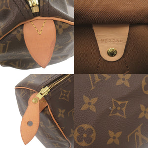 ルイ ヴィトン 新型 スピーディ30 モノグラム M41108 ブラウン ハンドバッグ LV 1394【中古】LOUIS VUITTON
