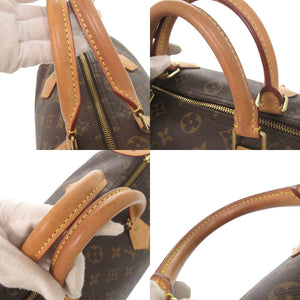 ルイ ヴィトン 新型 スピーディ30 モノグラム M41108 ブラウン ハンドバッグ LV 1394【中古】LOUIS VUITTON