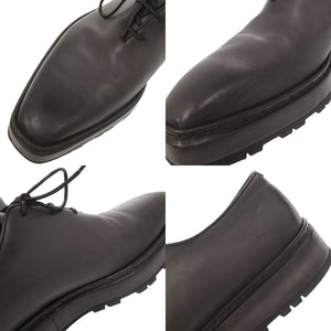 美品 ベルルッティ アレッサンドロ アルト サイズ8 1/2 レザー グレー系 レザーシューズ 1401【中古】BERLUTI メンズ