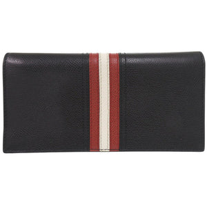 新品同様 バリー TALIRO.LT レザー ブラック 長財布 黒 1409【中古】BALLY メンズ