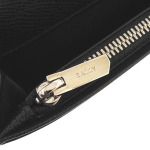 新品同様 バリー TALIRO.LT レザー ブラック 長財布 黒 1409【中古】BALLY メンズ