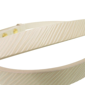 新品同様 ルイ ヴィトン エピレザー ショルダーストラップ ホワイト LV 1437【中古】LOUIS VUITTON