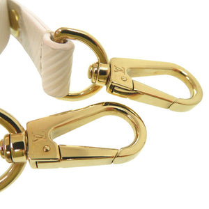 新品同様 ルイ ヴィトン エピレザー ショルダーストラップ ホワイト LV 1437【中古】LOUIS VUITTON