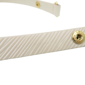 新品同様 ルイ ヴィトン エピレザー ショルダーストラップ ホワイト LV 1437【中古】LOUIS VUITTON