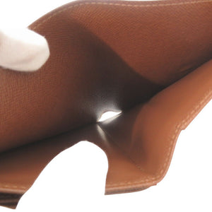 ベタなし 美品 ルイ ヴィトン ポルトトレゾール エテュイ パピエ モノグラム M61202 三つ折り財布 LV 0002【中古】LOUIS VUITTON